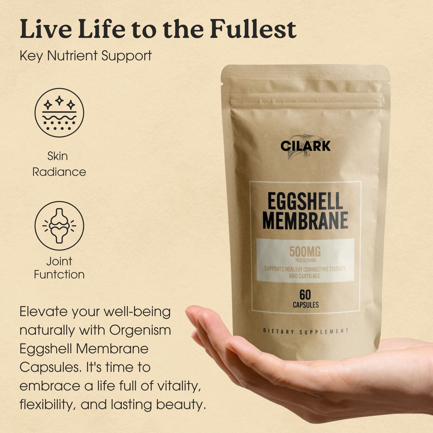 CILARK Eggshell Membrane Capsules